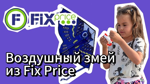 Воздушный змей из Fix Price