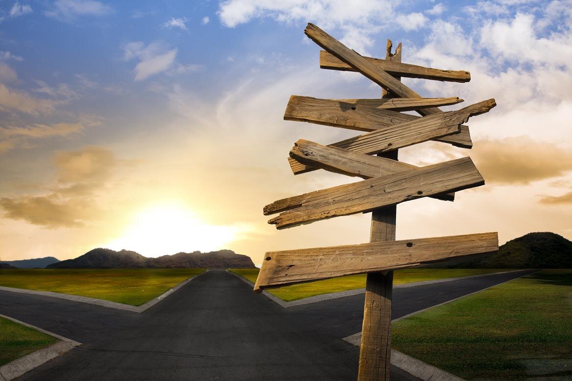 Распутье дорог.