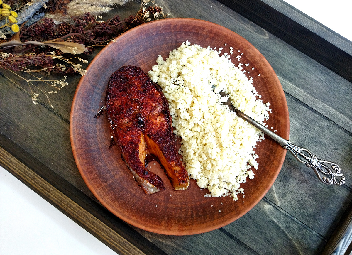 Лосось с дымком