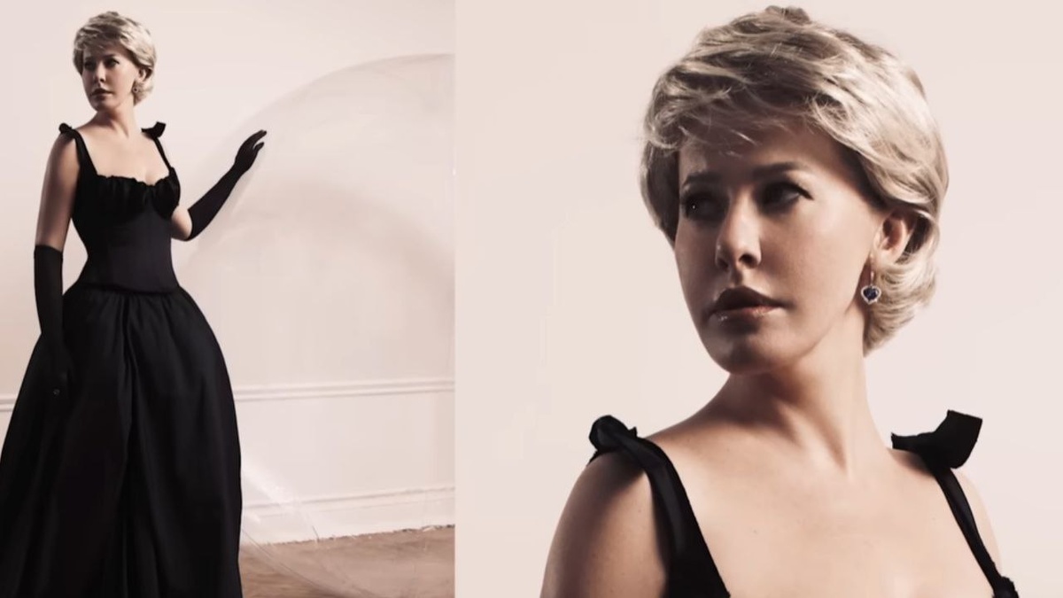 Ксения Собчак в образе Леди Дианы, или Людмилв Нарусовой