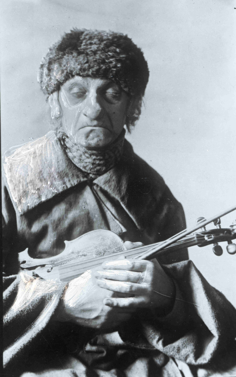 В роли слепого старика, «Моцарт и Сальери» («Пушкинский спектакль»), 1915 г.