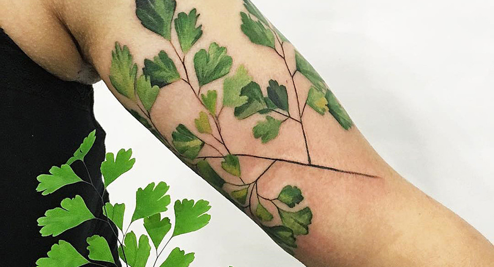 Цветные тату. Каждый цвет имеет значение