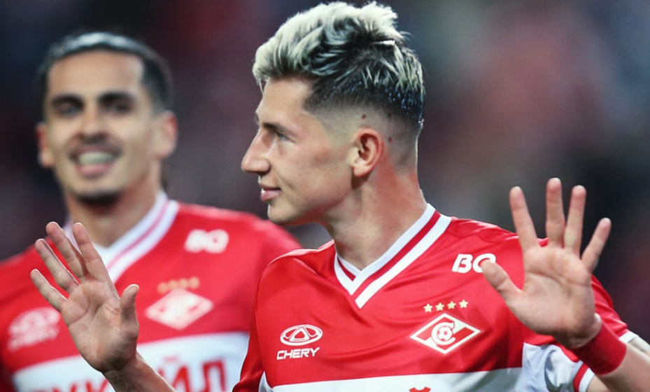    Зиньковский выбивает себе место в основном составе. Фото: соцсети «Спартака»