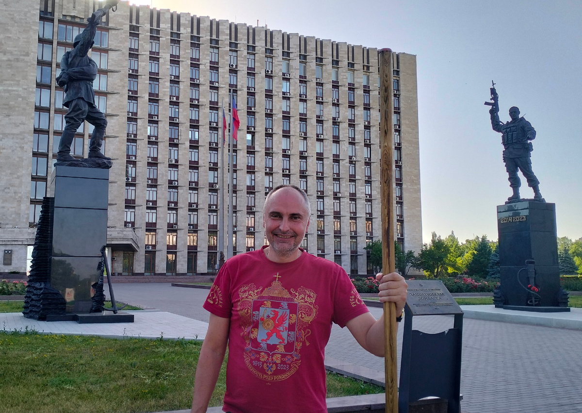 График пребывания в Донецке тоже был плотным.-4