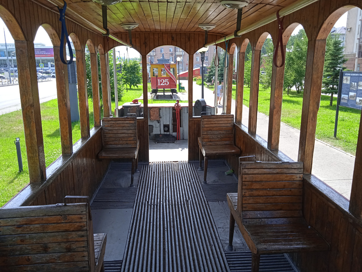 Пассажирский салон. Фото автора.