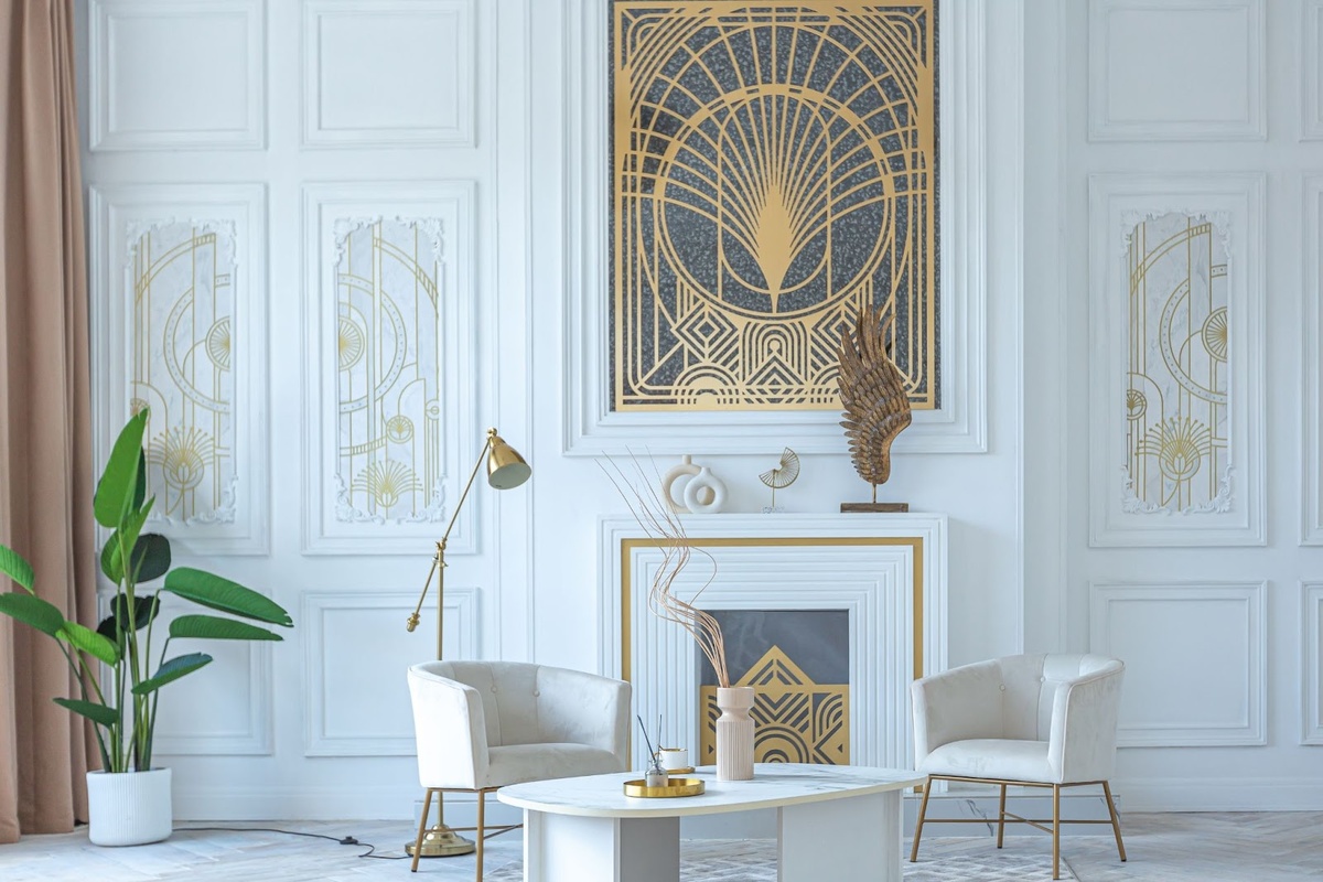 Современный египетский интерьер — неоегипетский — может выглядеть так. Источник: Shutterstock