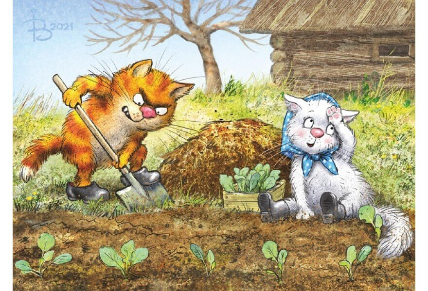 очаровательные коты Рины Зенюк