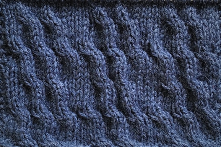 Лицевая сторона узора