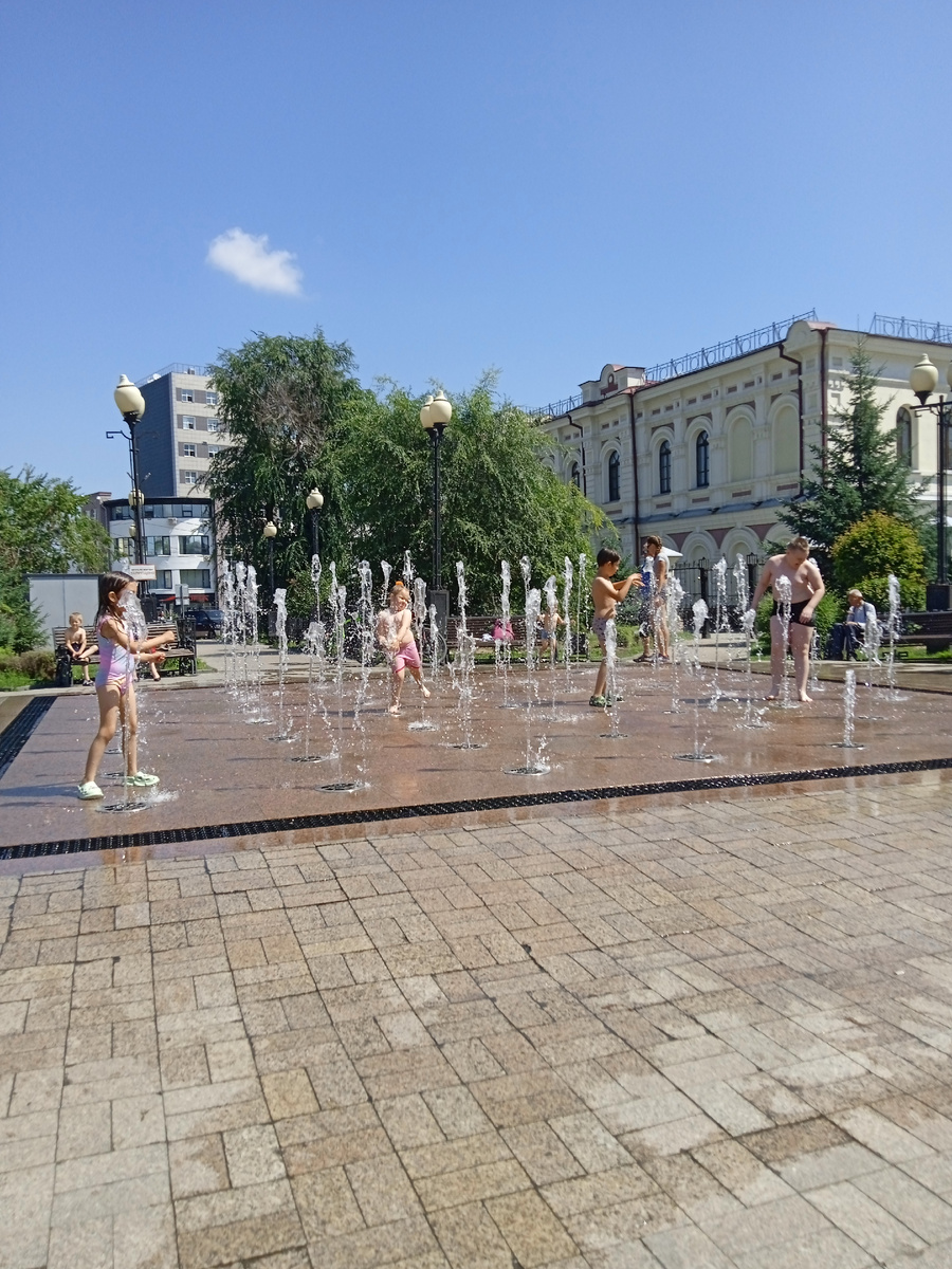 дети веселятся