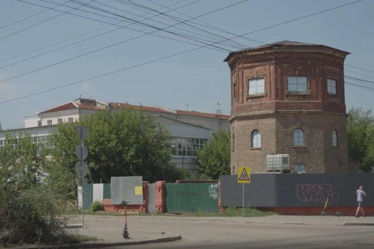    Водонапорную башню 1905 года на улице Байкальская отреставрируют в Иркутске