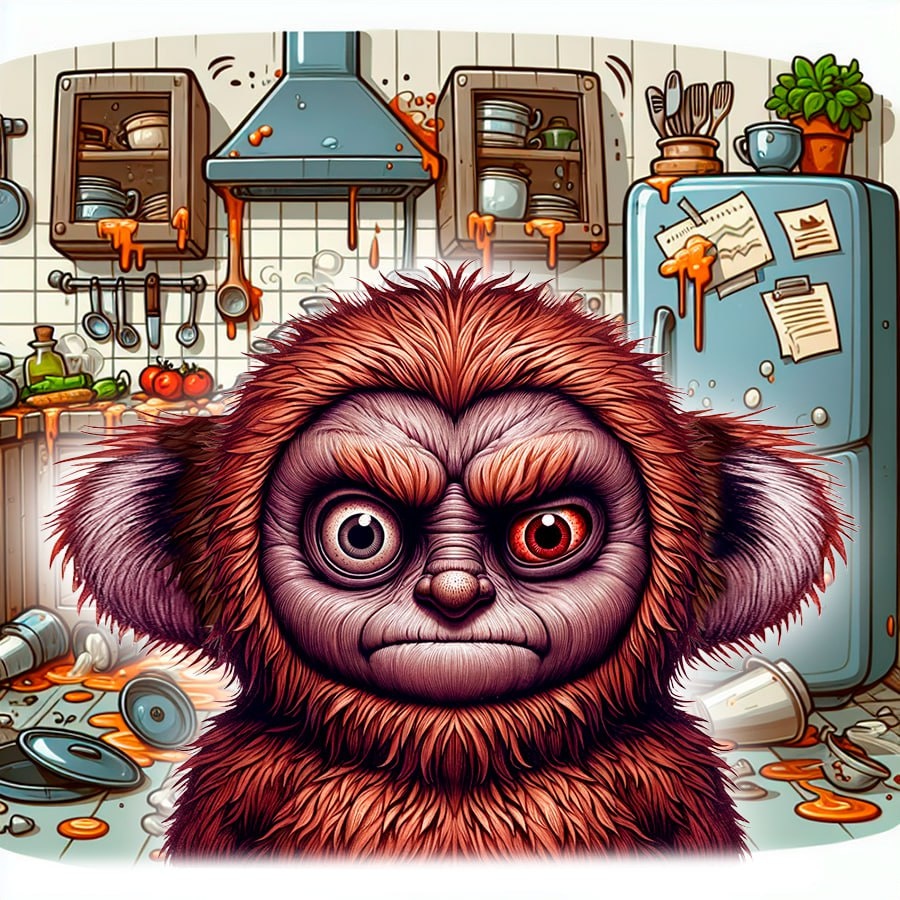 Анекдот, карикатура, смешной рисунок про Чебурашку и Гену: как сварить суп с солью