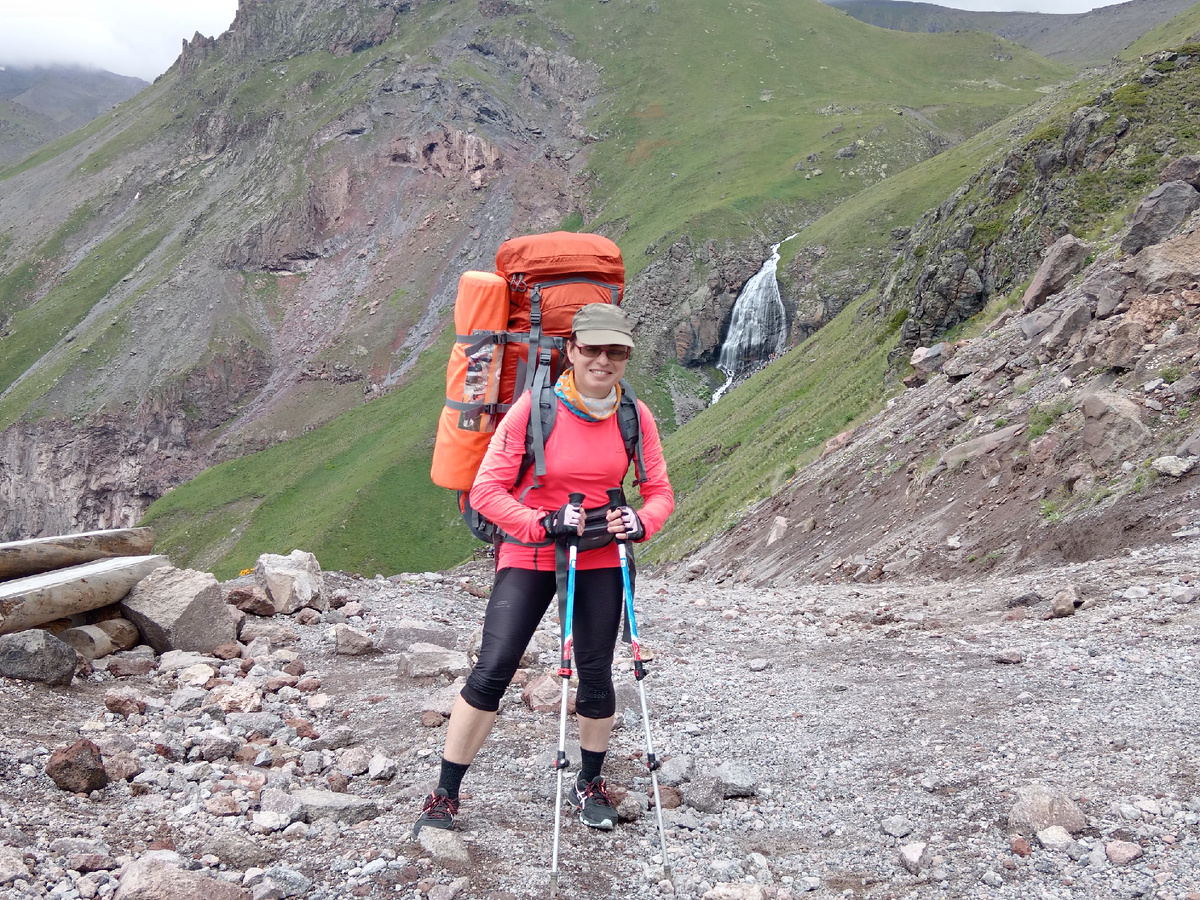 Это я, автор канала, любительница гор и походов.