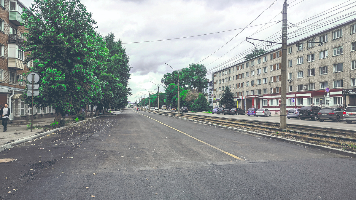 По обе стороны ул. Васильева будет отремонтировано по 2,5 км дороги. Фотографии автора