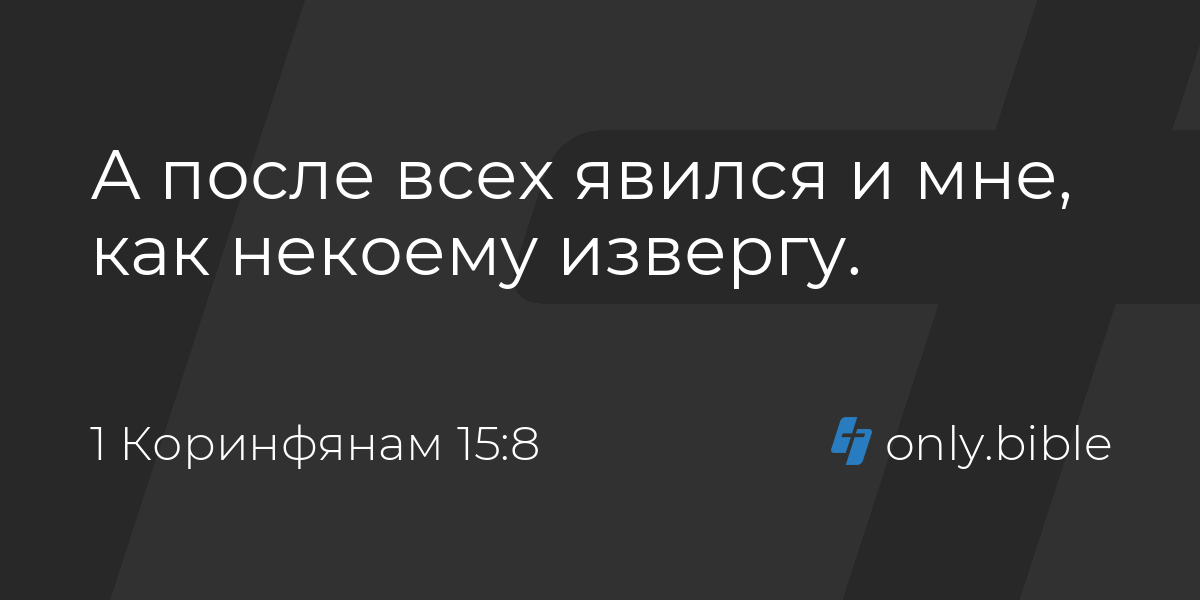 Синодальный перевод 