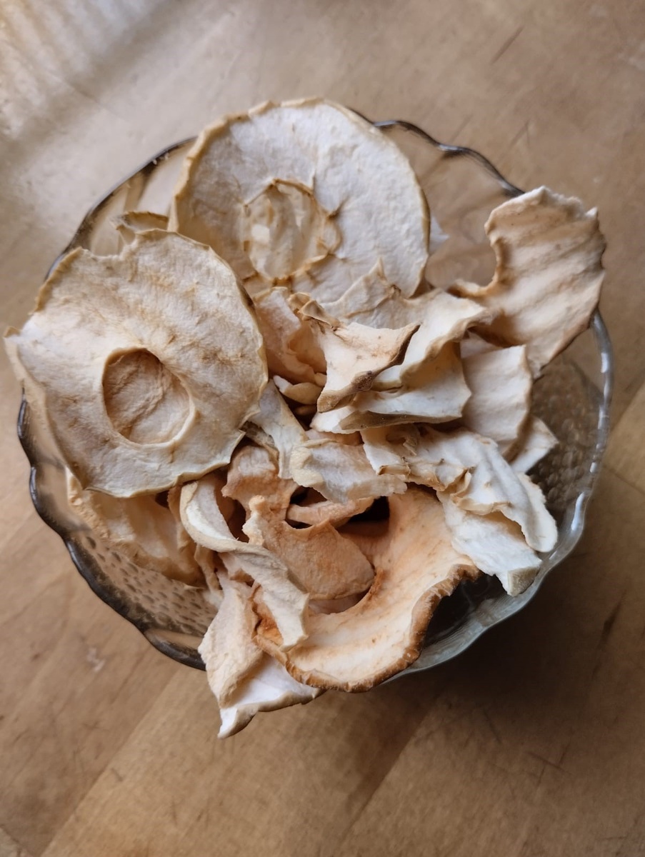 Яблочные "чипсы"