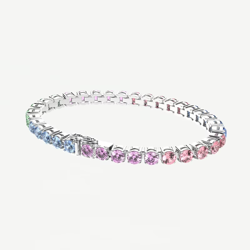Теннисный браслет Rainbow