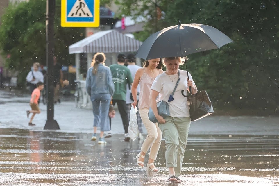 Погода в москве сильный дождь