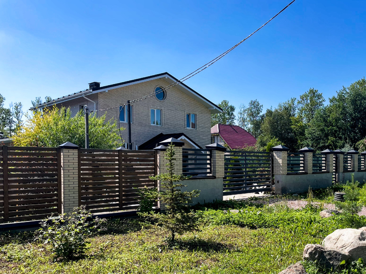 Прозрачный забор