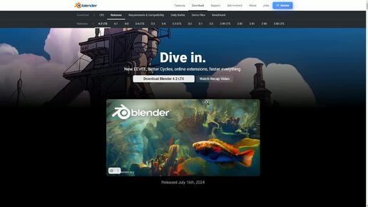 Курс для новичков | Скачивание и установка | Blender 4.2 | #0