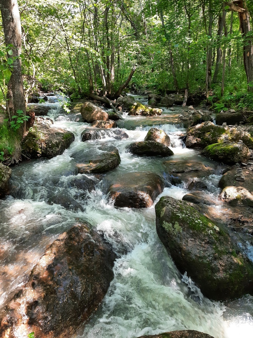 Кук-Караук - местная достопримечательность Республики Башкортостан (личное фото)