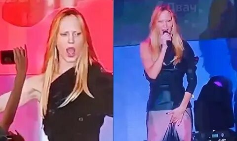 Фото с концерта певицы 