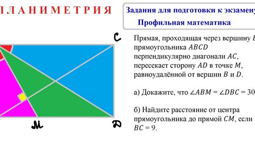 Планиметрия. профильная математика.