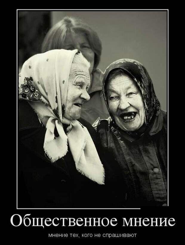 Общественное мнение.