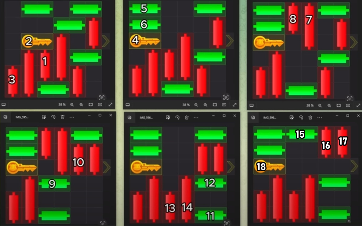 Схема решения для 3-го ключа