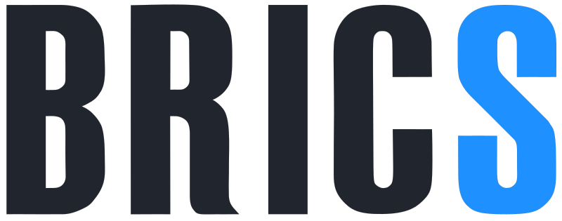 Логотип БРИКС - союза крупнейших развивающихся экономик мира.