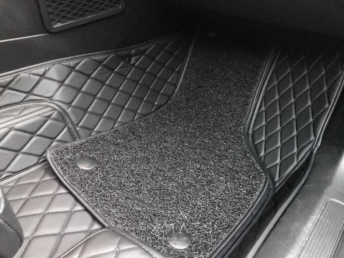 Коврики из экокожи в салон на Passat CC