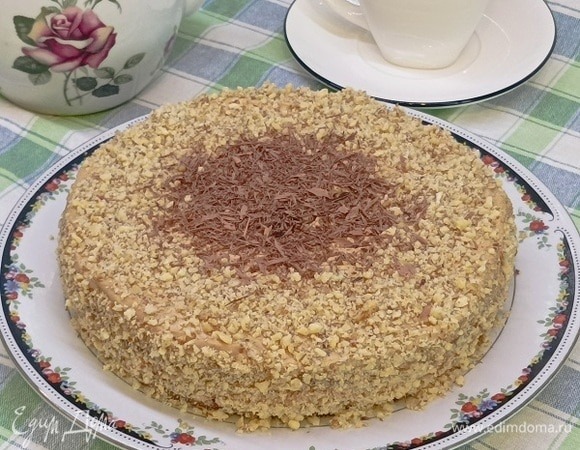 Кофейный торт на кефире