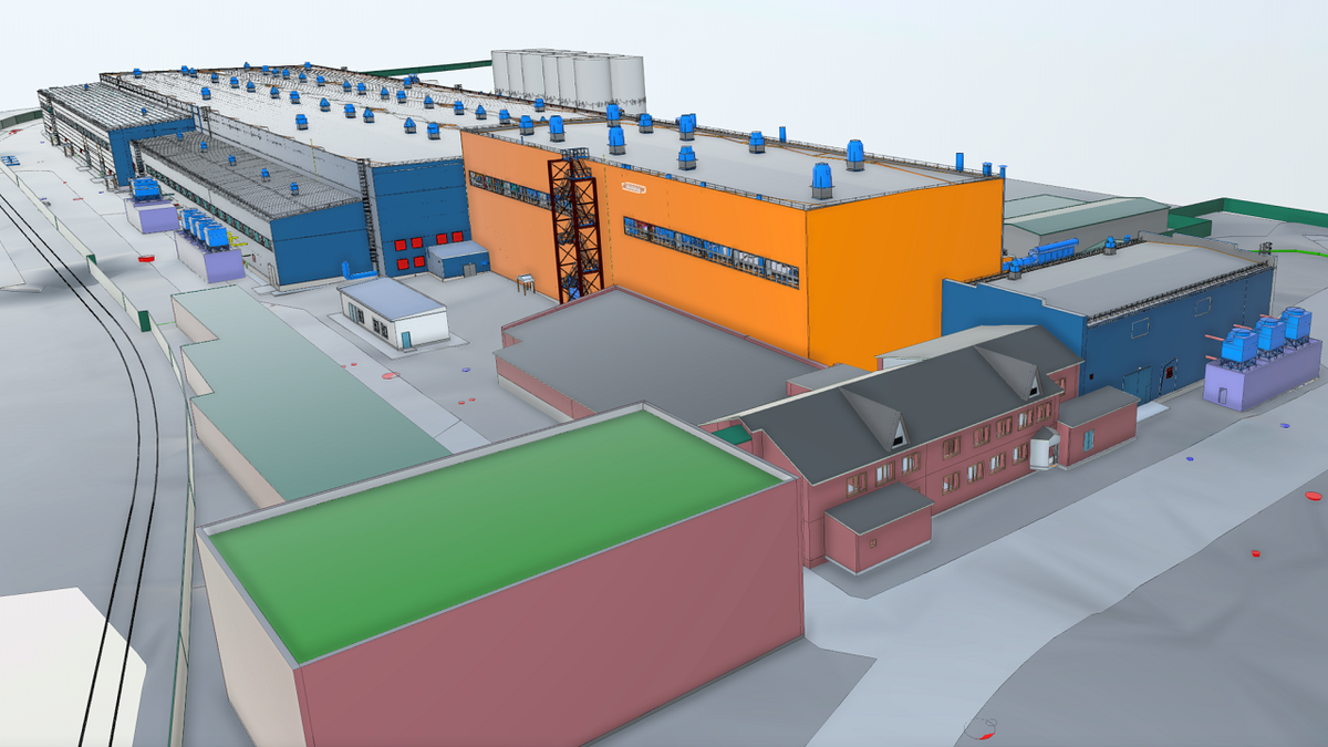 Визуализация проектируемого производства ЮМПЗ (вид. 2)