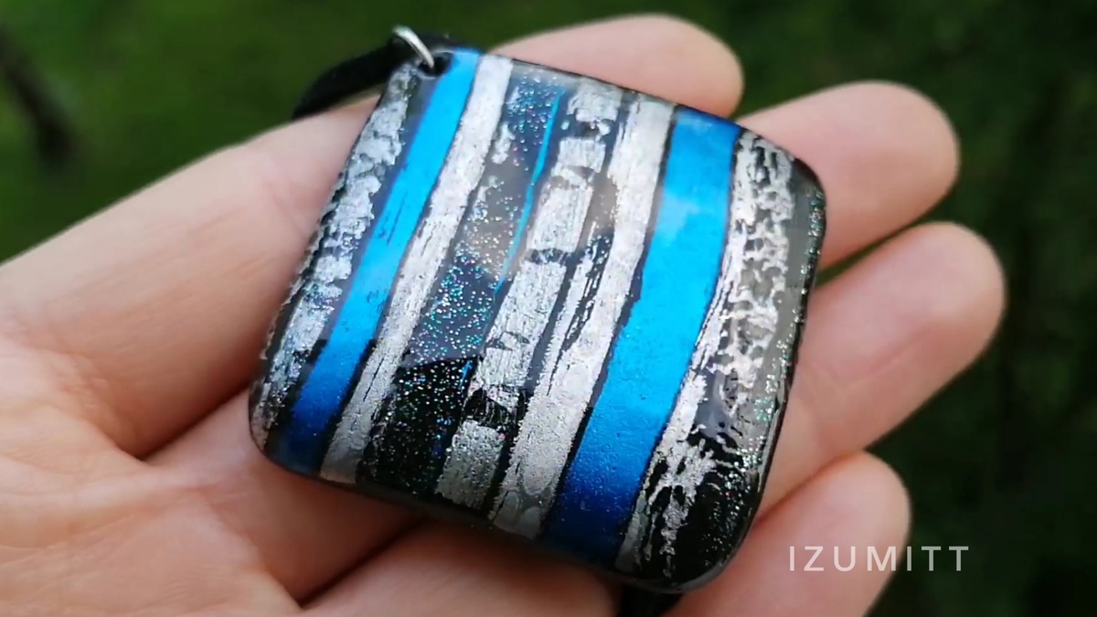 Холодный фарфор. Эффект стекла