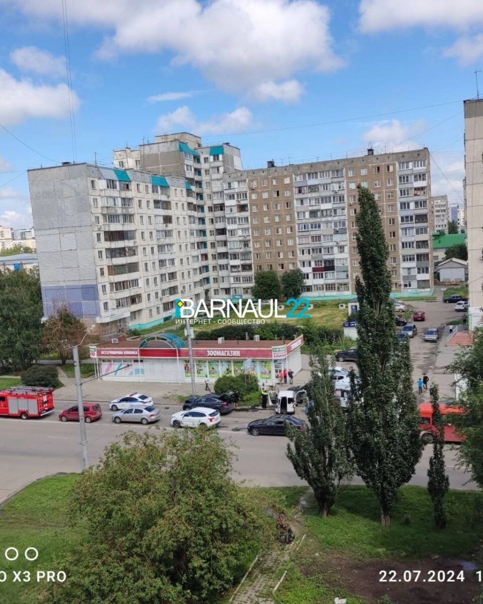    ДТП на улице Балтийской. Источник: Barnaul 22