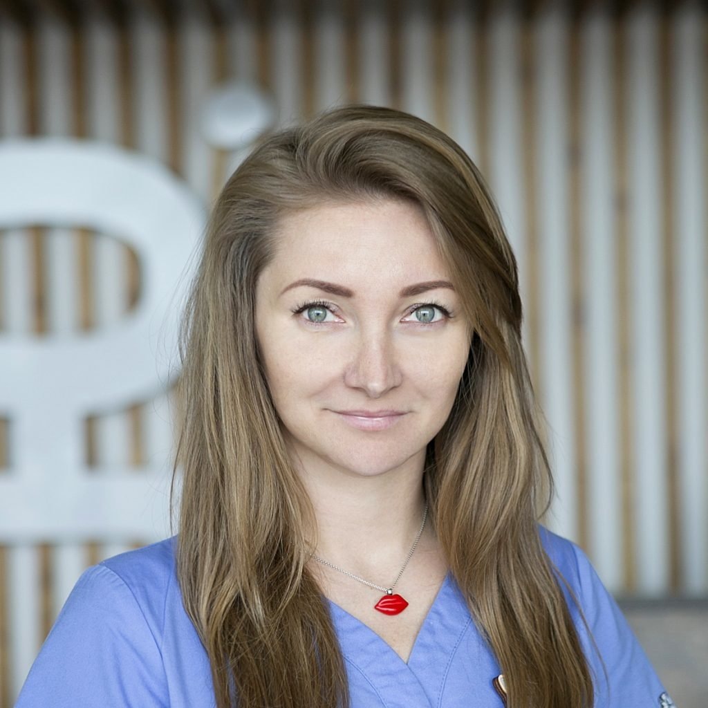 Ольга Лахтюк – управляющая ветеринарным Центром, заведующая отделением реабилитации