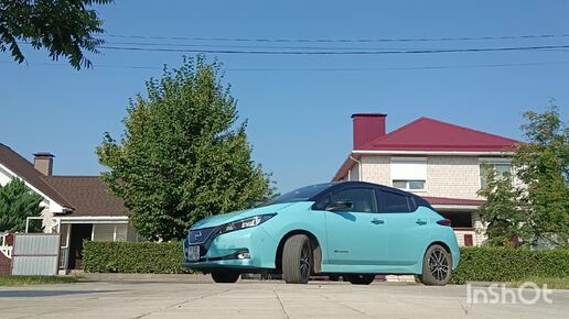 Nissan leaf ZE1 запас хода 250км