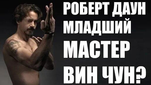 Роберт Дауни ЖЕЛЕЗНЫЙ ЧЕЛОВЕК - МАСТЕР Вин Чун КУНГ ФУ