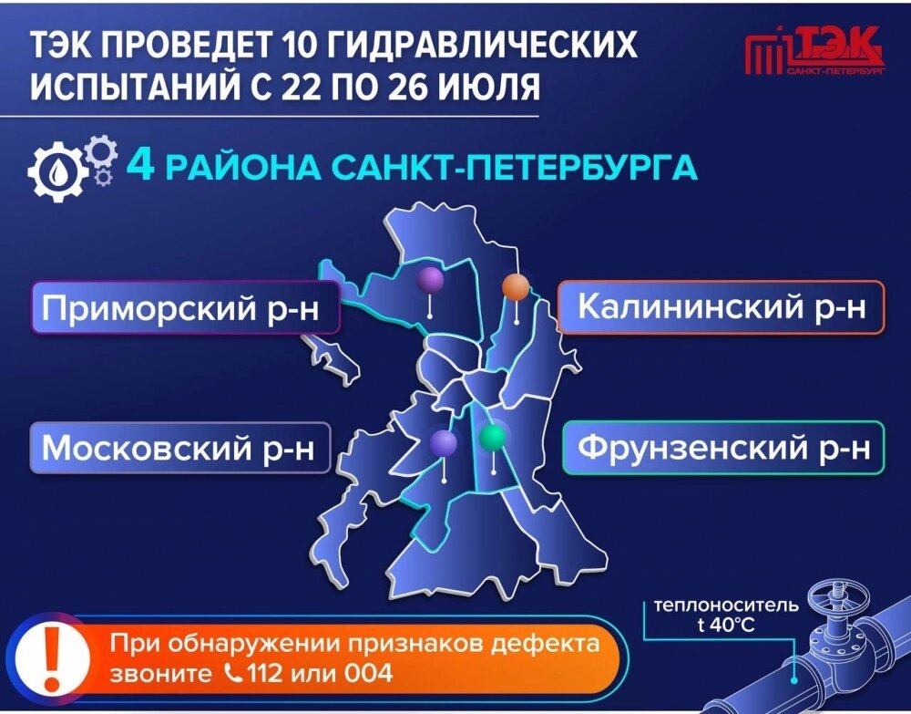    Фото:  ГУП «ТЭК СПб»