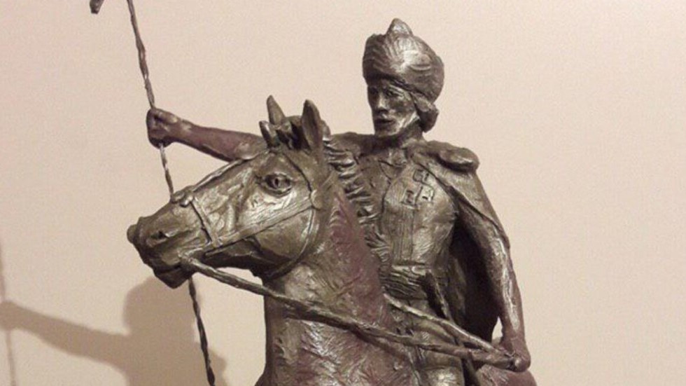 Чувашский воитель Искей Пайтуле. Работа Андрея Молокова.