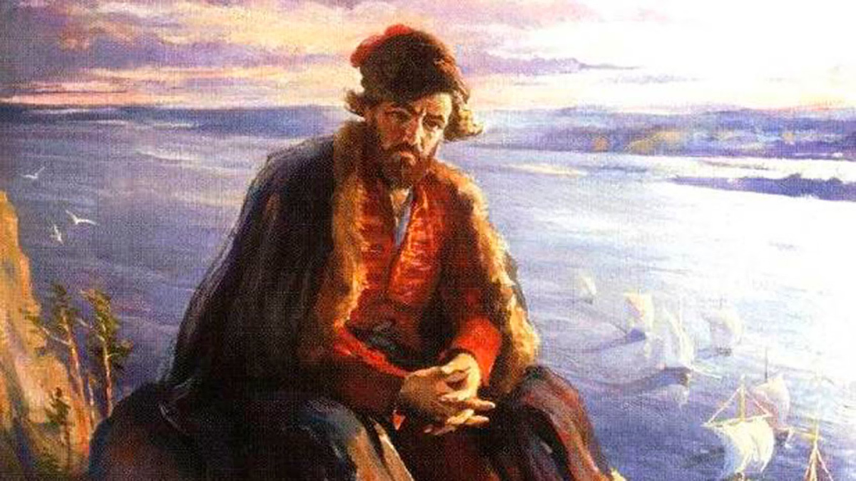 Донский казак, предводитель крупнейшего казацко-крестьянского восстания - Степан Разин.