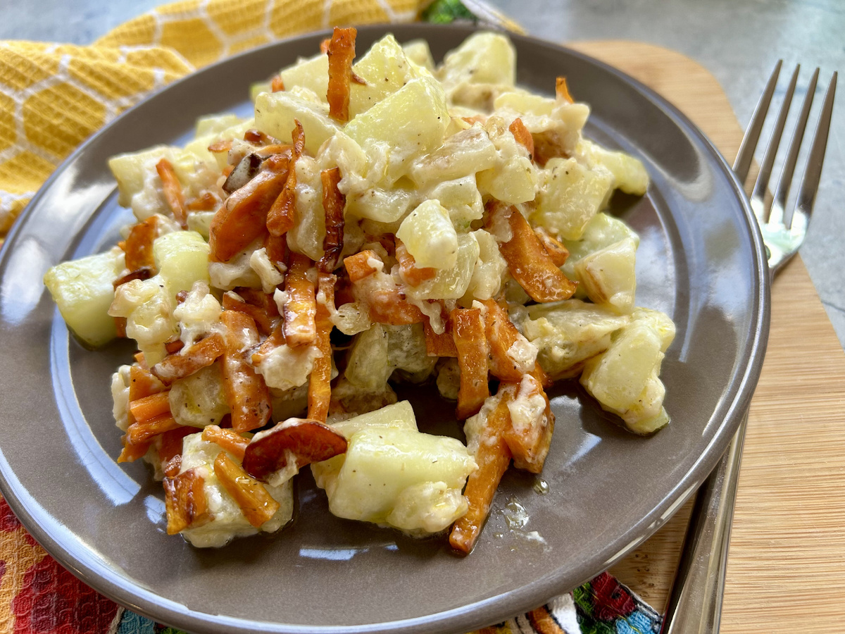 Кабачки в сливках