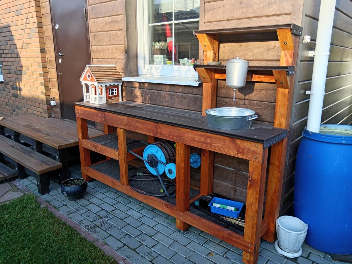 Умывальник уличный