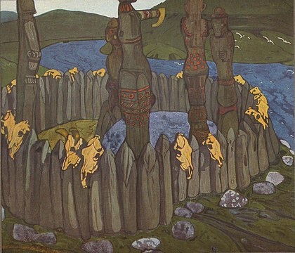 Идолы, Николай Рерих, 1901