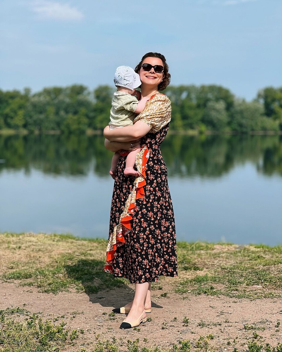 Татьяна Брухунова с дочкой Матильдой