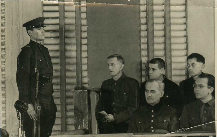 Суд над нацистскими военными преступниками. БССР 1946 год