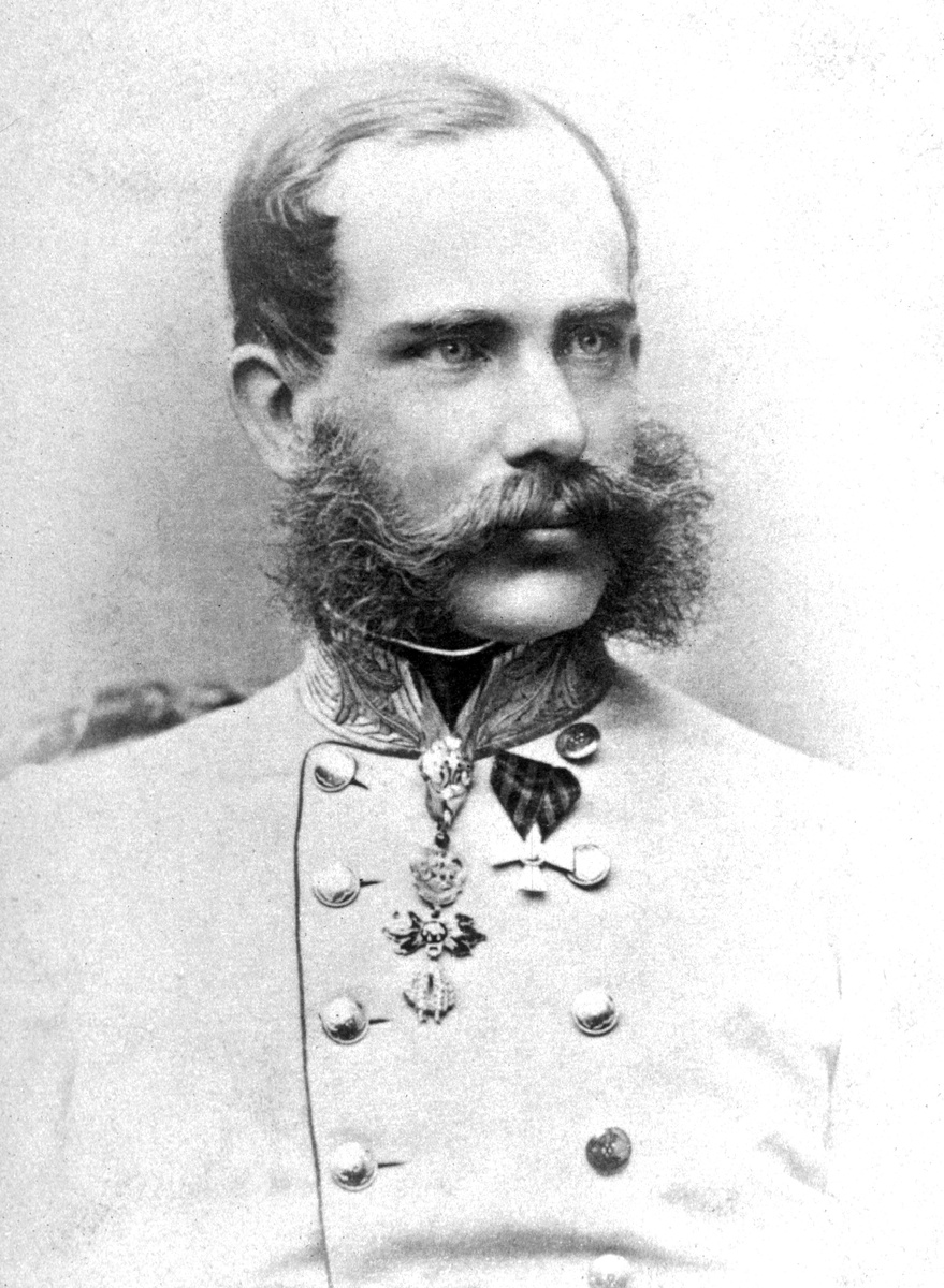 Отец Марии Валерии, император Франц Иосиф I, 1865 год