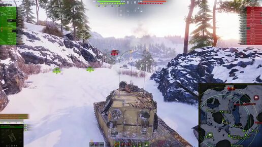 Неплохо отыграл на FV4005 Stage II - 10 000 урона и 5 килов, World of Tanks