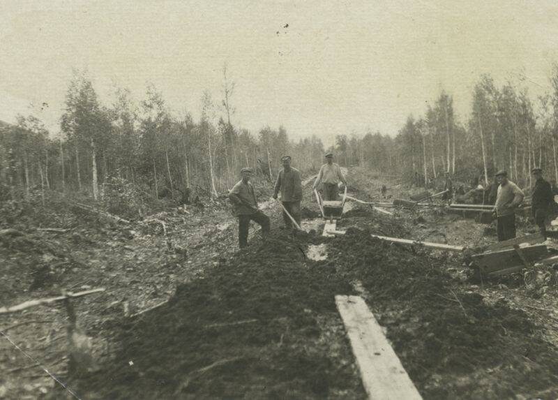 Архивный снимок из одного из лагерей ГУЛАГа, 1936-1937 годы. © Общественное достояние