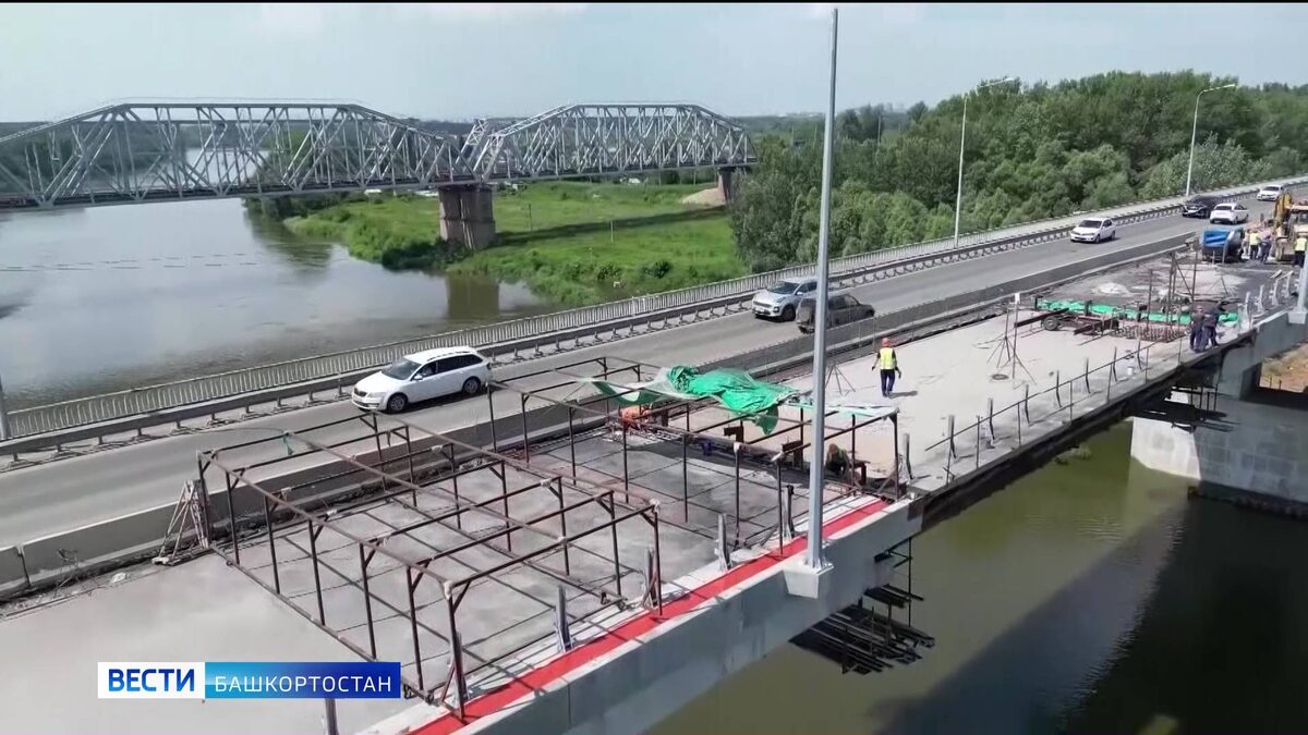    Движение по Шакшинскому мосту в Уфе частично откроют 24 июля