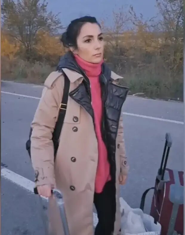  Оксана Черкас из группы "Отказники Шереметьево".